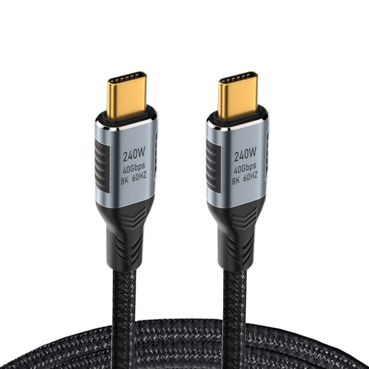 xiwai USB-C 240W USB4 Cable 40Gbps USB3.1 100W 8K@60Hz 5K USB4.0 Compatible