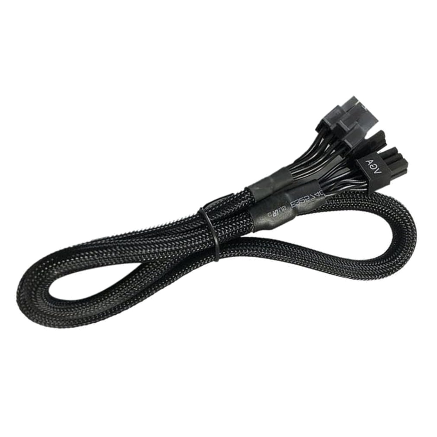 EVGA Compatible 8 Pin PCI-E VGA Power Supply Cable, 18AWG, 129W Power Delivery