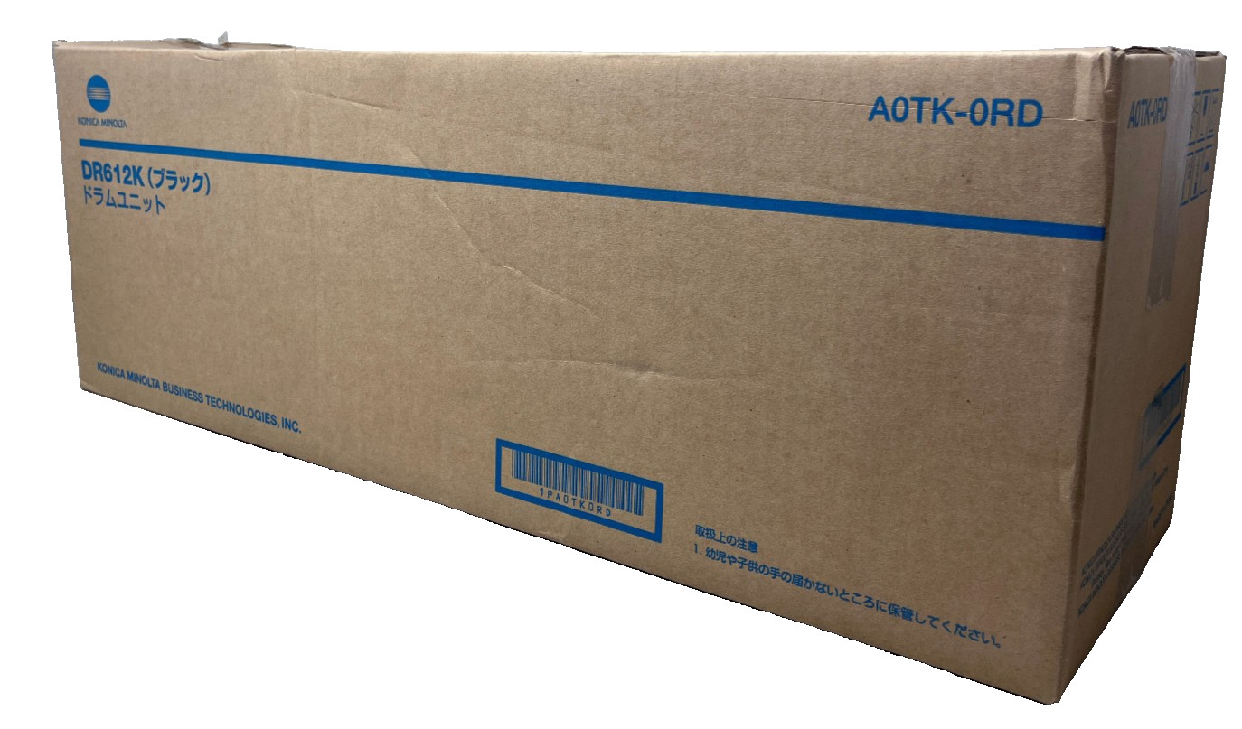 KONICA MINOLTA A0TK-0RD DR612K DRUM UNIT ORIGINAL BLACK BIZHUB C452/C552/C652
