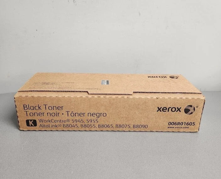 006R01605 6R1605 New Genuine Xerox Black- 2 btls- Toner 5945 5955 AltaLink