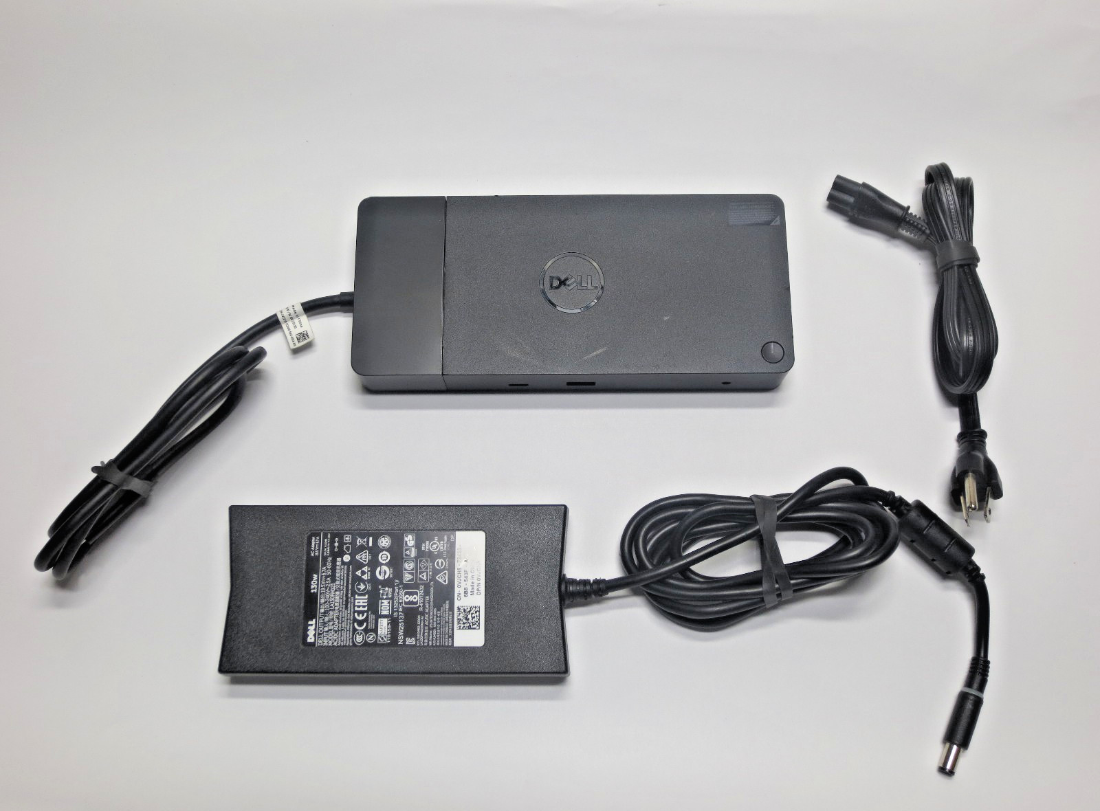 Dell K20A001 USB-C Docking Station w/ 130W AC Adapter WD19 WD19S WD19TBS WD19DC