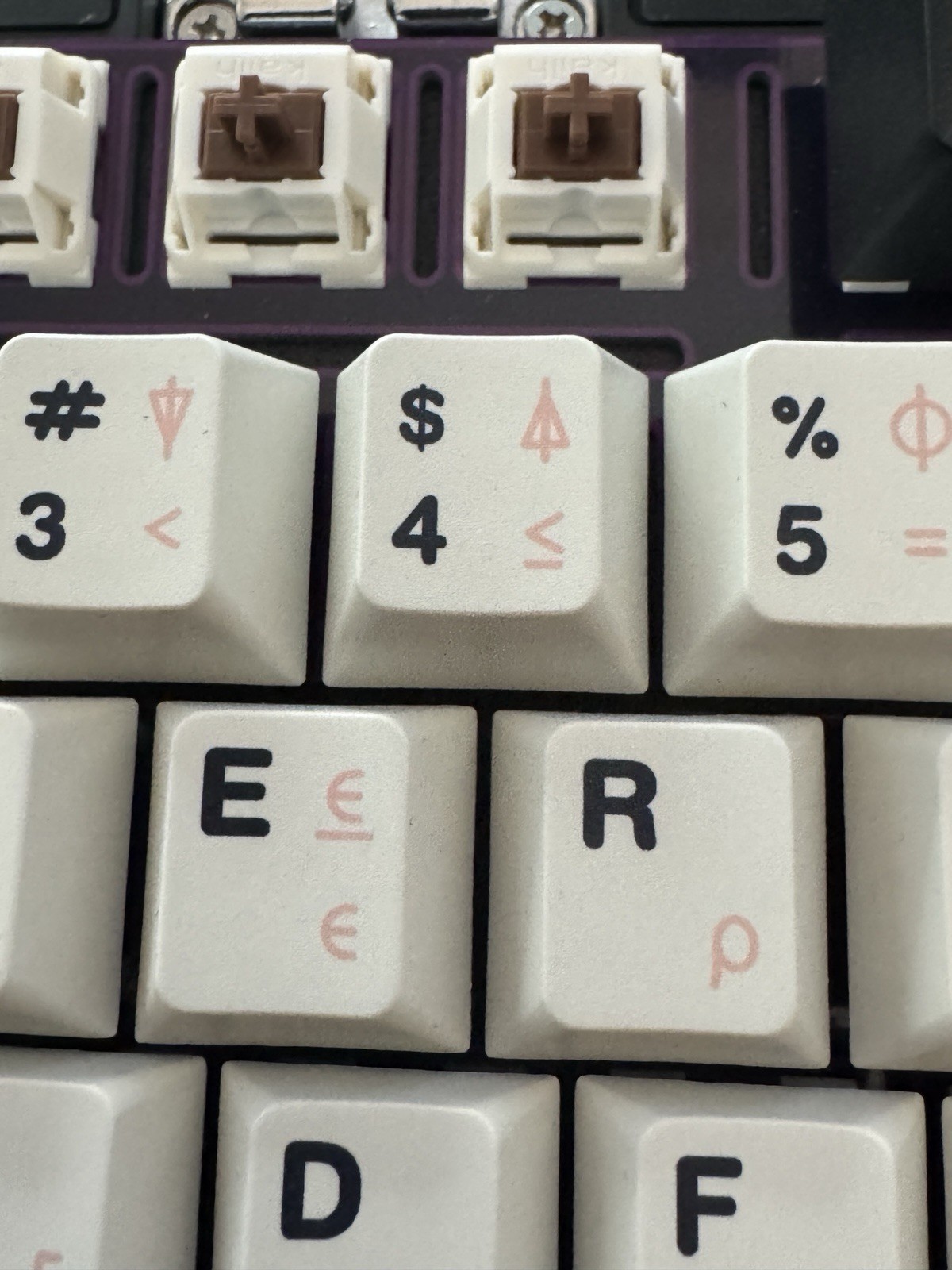 Novelkeys Cherry Olivia Pbt Keycaps (not Clones)