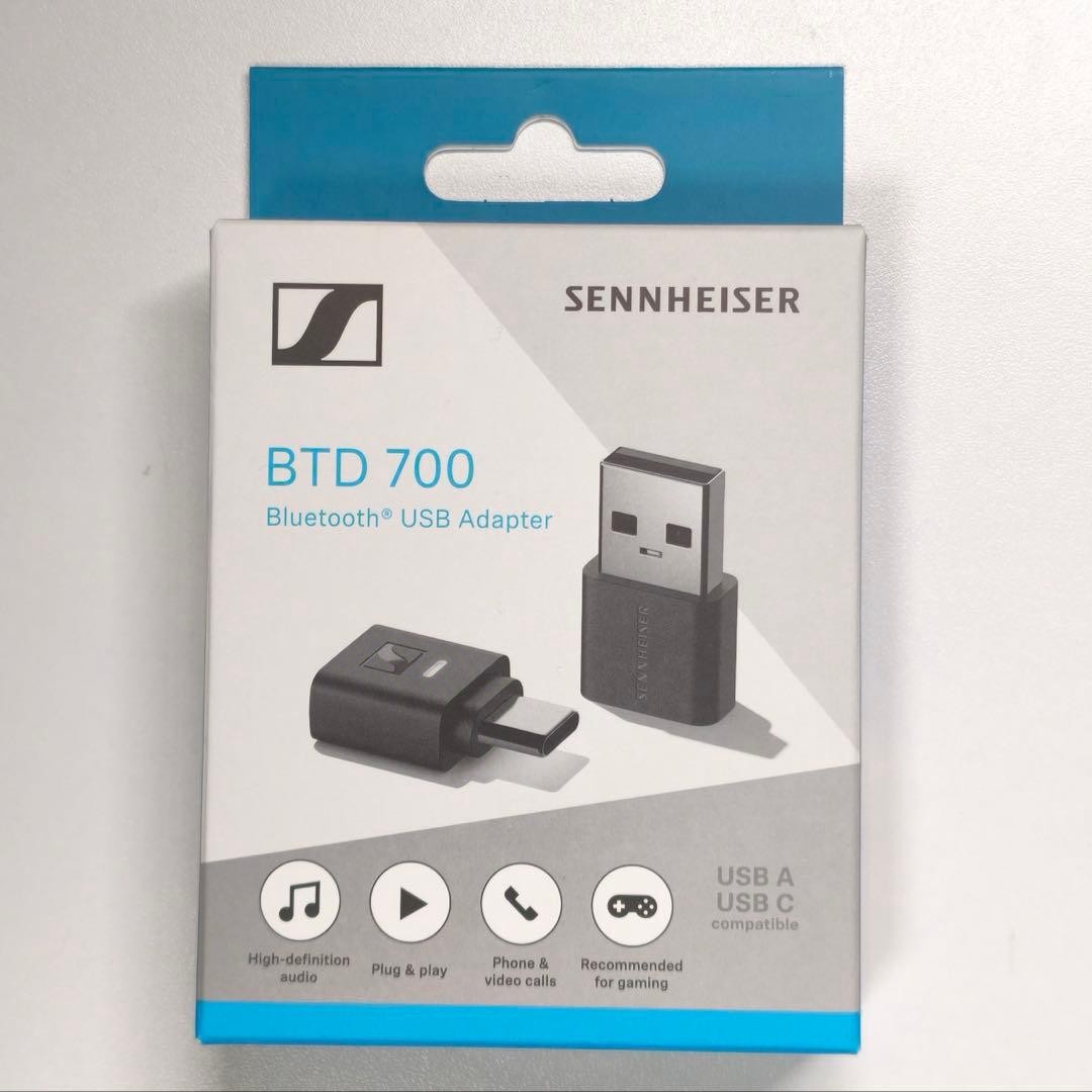 Sennheiser BTD-700 Lossless Bluetooth Adapter Transmitter USB-C & USB-A