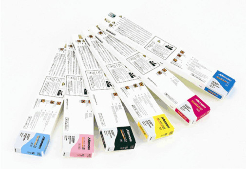 6 x Genuine Ink Mimaki JV5 JV33 JV150 CJV30 CJV150 - Solvent SS21 Cartridge