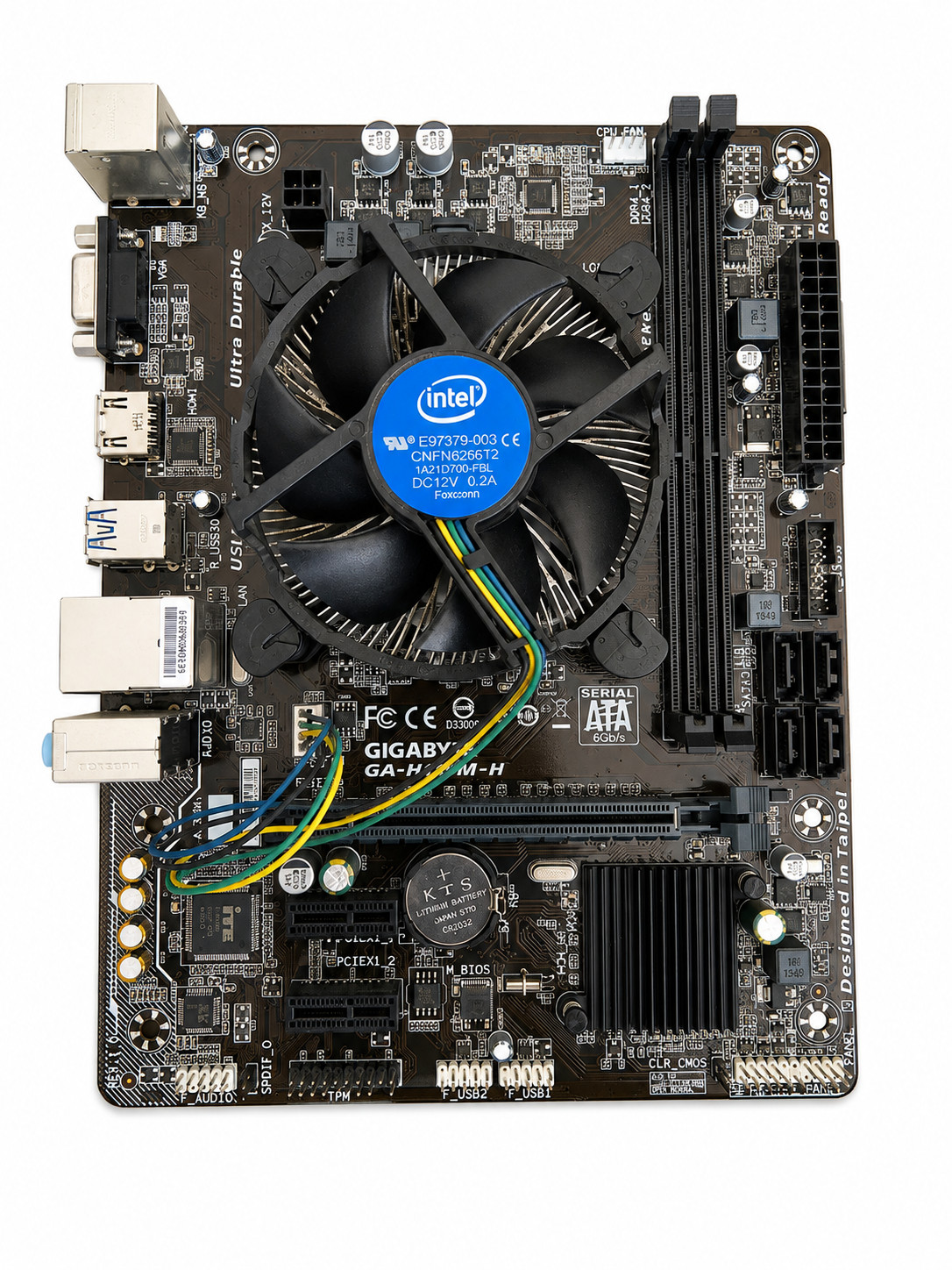 Pre-owned Intel Core i5-6500 3.2 GHz Quad-Core Processor + Gigabyte GA-H110M-A