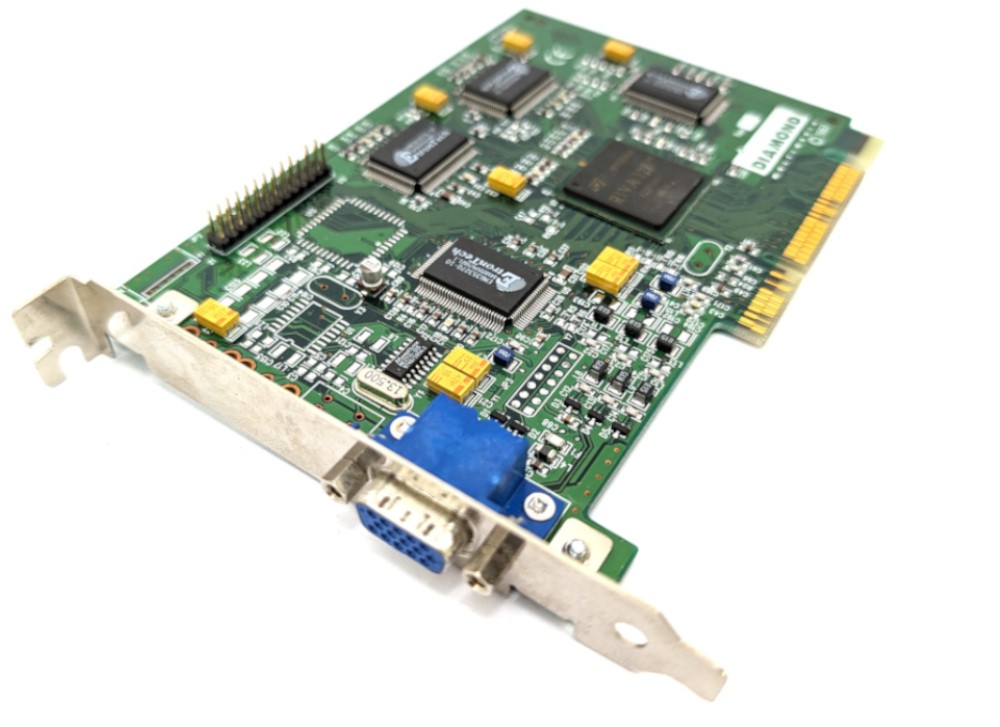 Diamond 22230003-002 Nvidia Riva 128 Viper V330 AGP 4MB VGA Graphics Card
