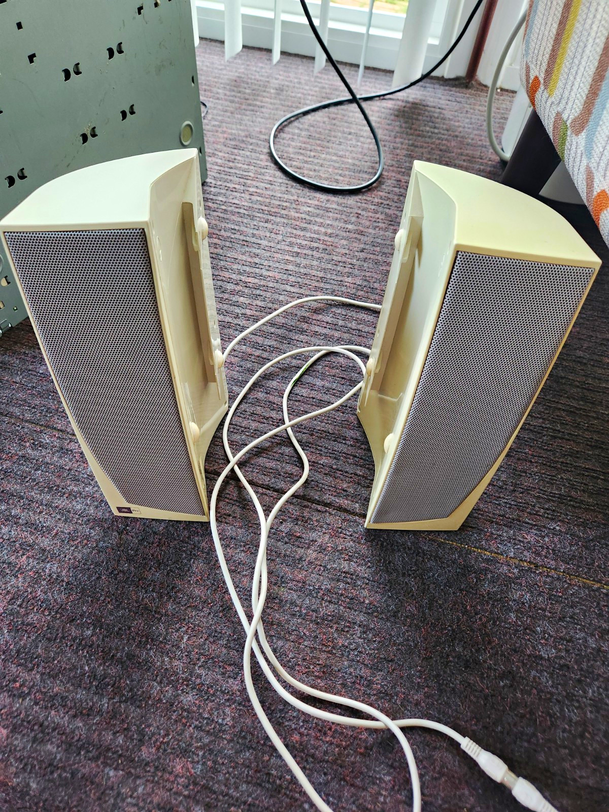 Vintage 1997 JBL Pro 2.0 Wired Computer Speakers, 3.5mm Jack. Still Work