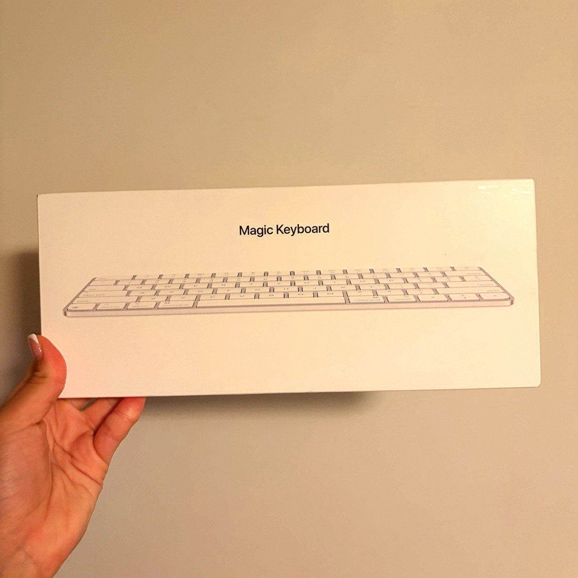 New Apple Magic Keyboard (Apple Magic Keyboard Model) USB-C White
