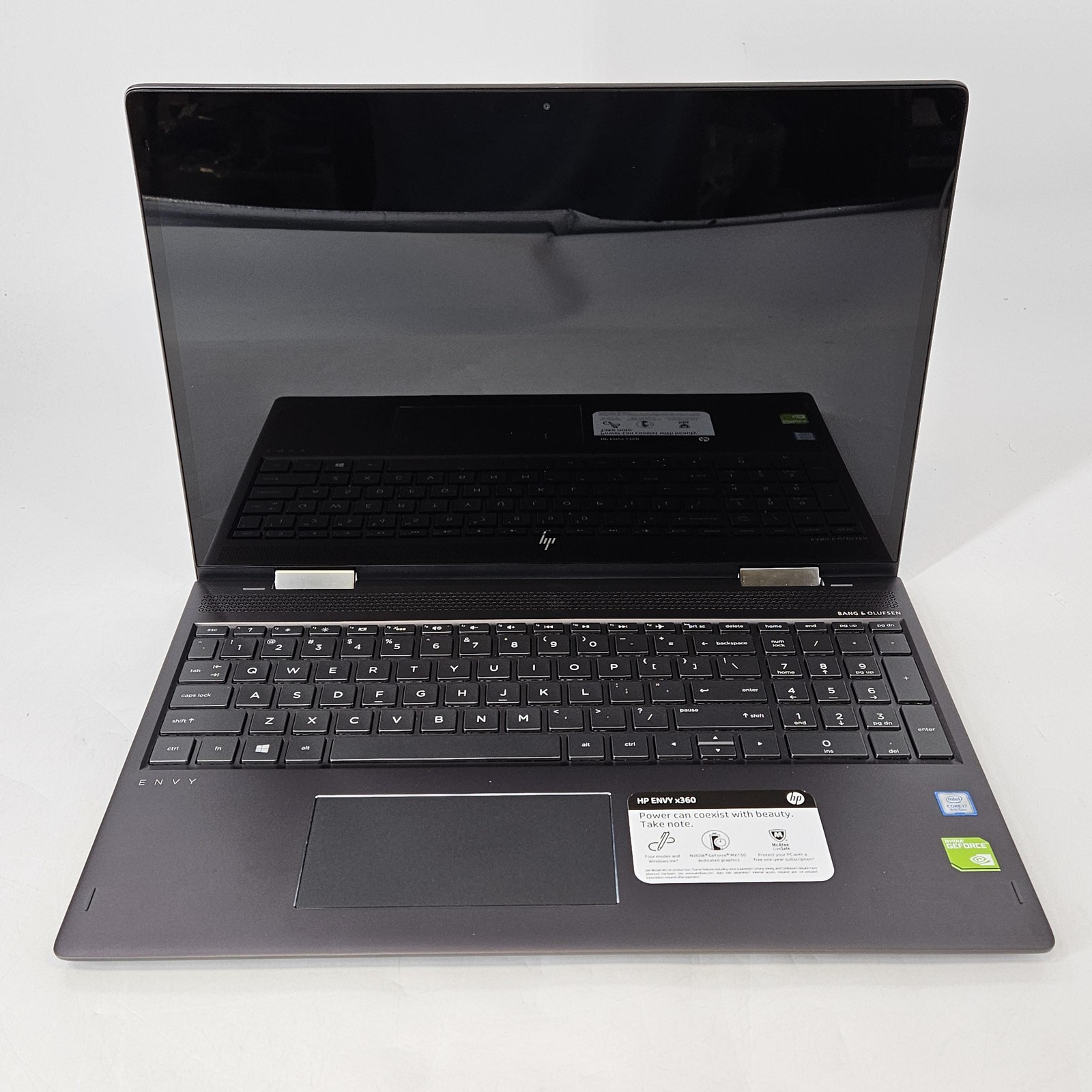 HP Envy x360 15.6 FHD TOUCH i7-8550U 1.80GHz 16GB 128GB SSD/1TB HDD MX150