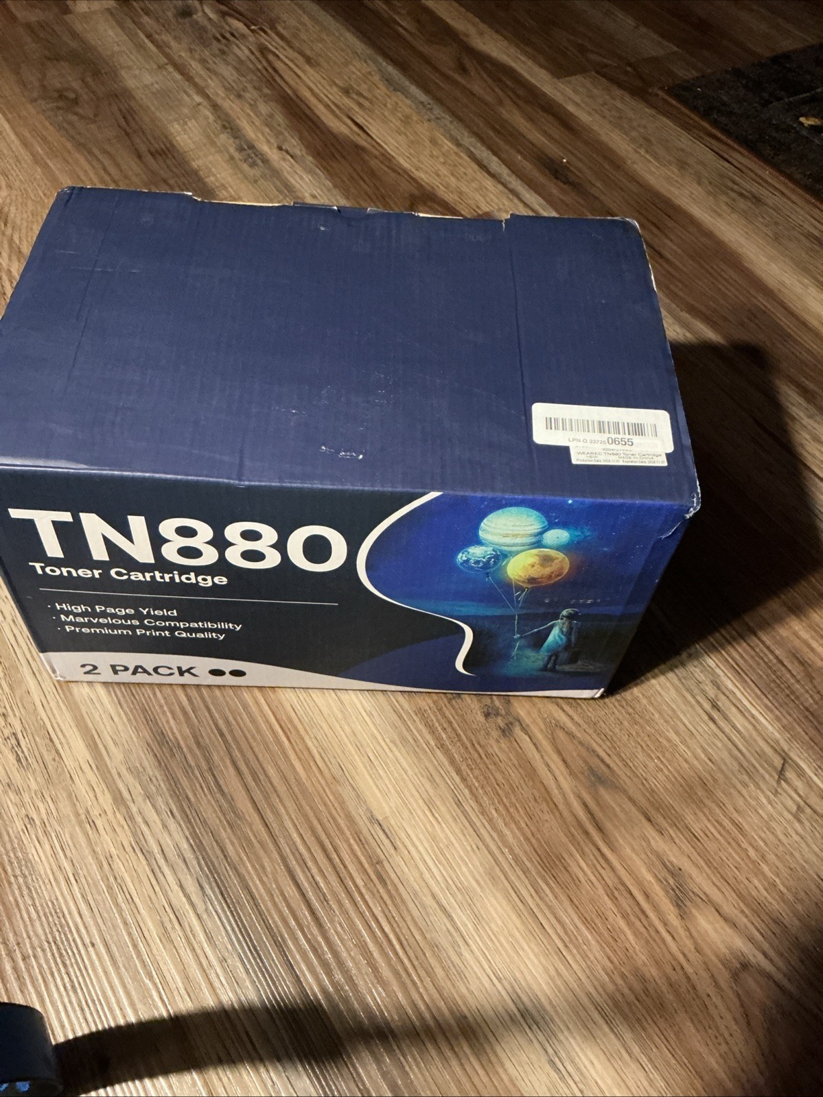 WEAREC TN880 Toner Cartridges Lot Of Two New