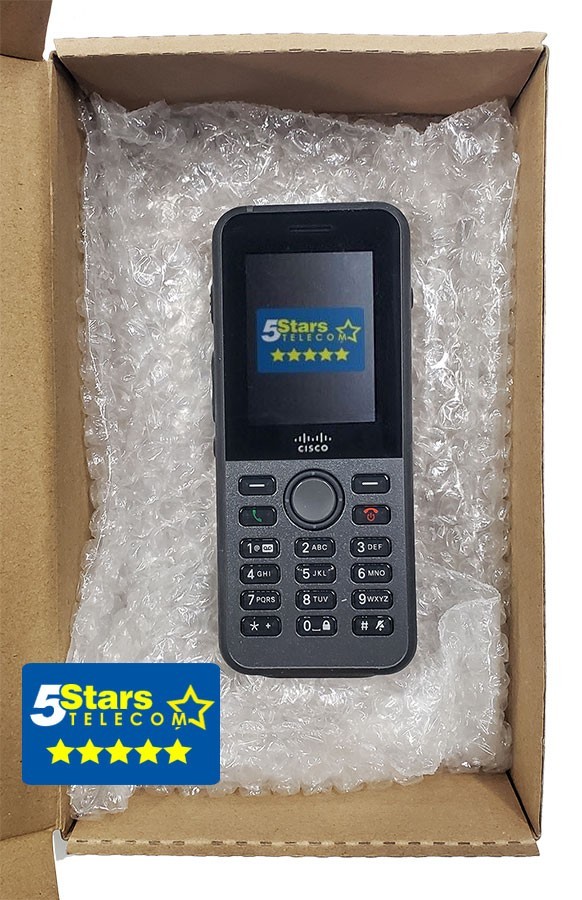 Cisco 8821 Wireless IP Phone (CP-8821-K9=) Grade A, Rnewed