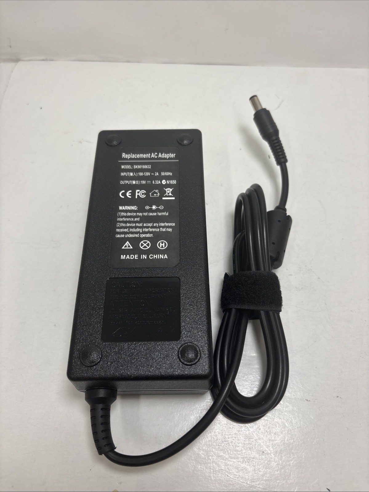 SK90190632 Replacement AC Adapter Power for HP 19V 6.32A Output Various HP Model