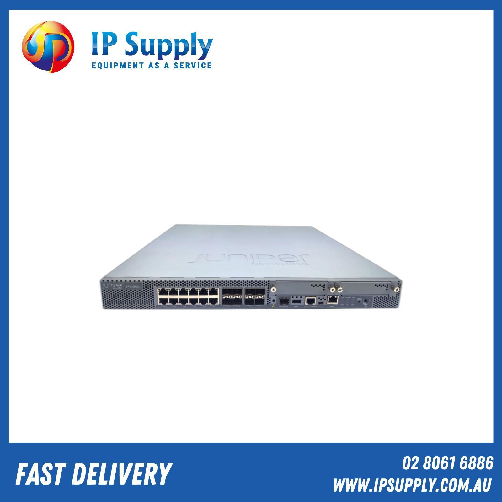 Juniper SRX1500-AC Services Gateway 16 Port Gigabit 4 Port 10G SFP+