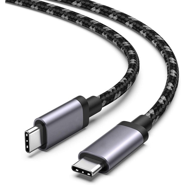 4XEM Nylon Braided USB-C to C 40 Gigabit 120CM/1.2M Cable (4xusb40gbrd120cm)