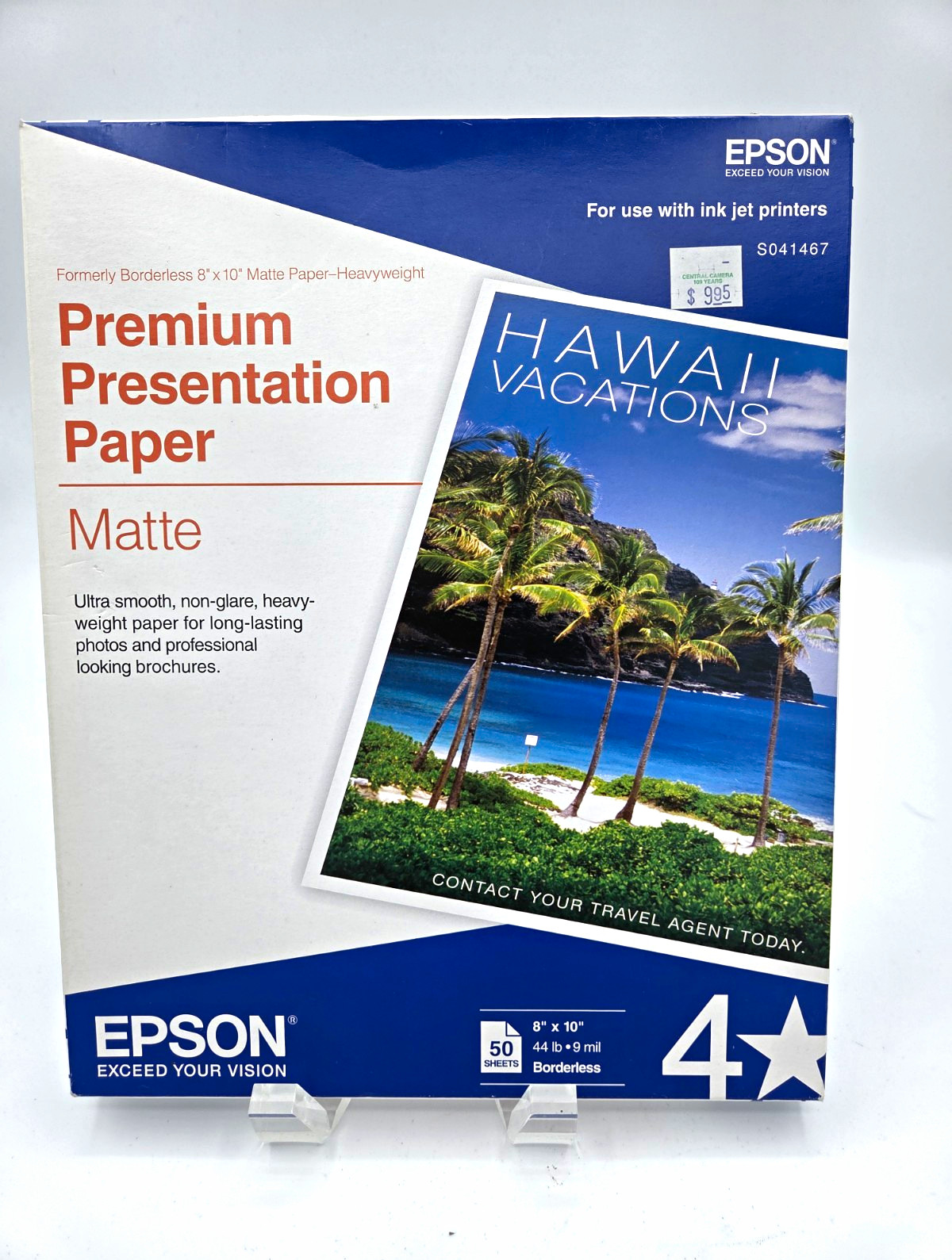 Epson Premium Presentation Paper Matte – NEW Factory Sealed – 8" x 10"  50 Sheet