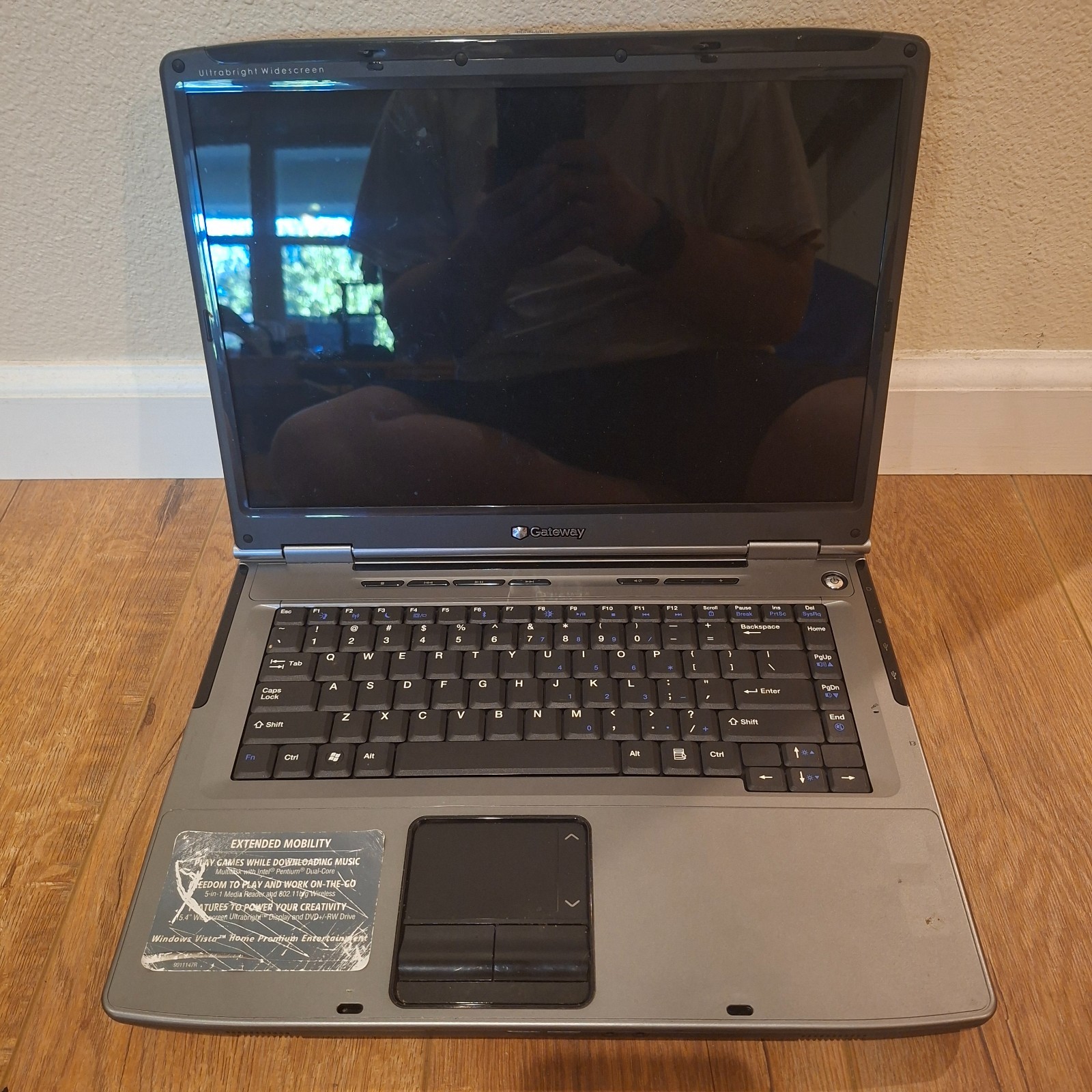 Gateway MA8 ML6720 Laptop Turns On Working Boots Into Windows Vista