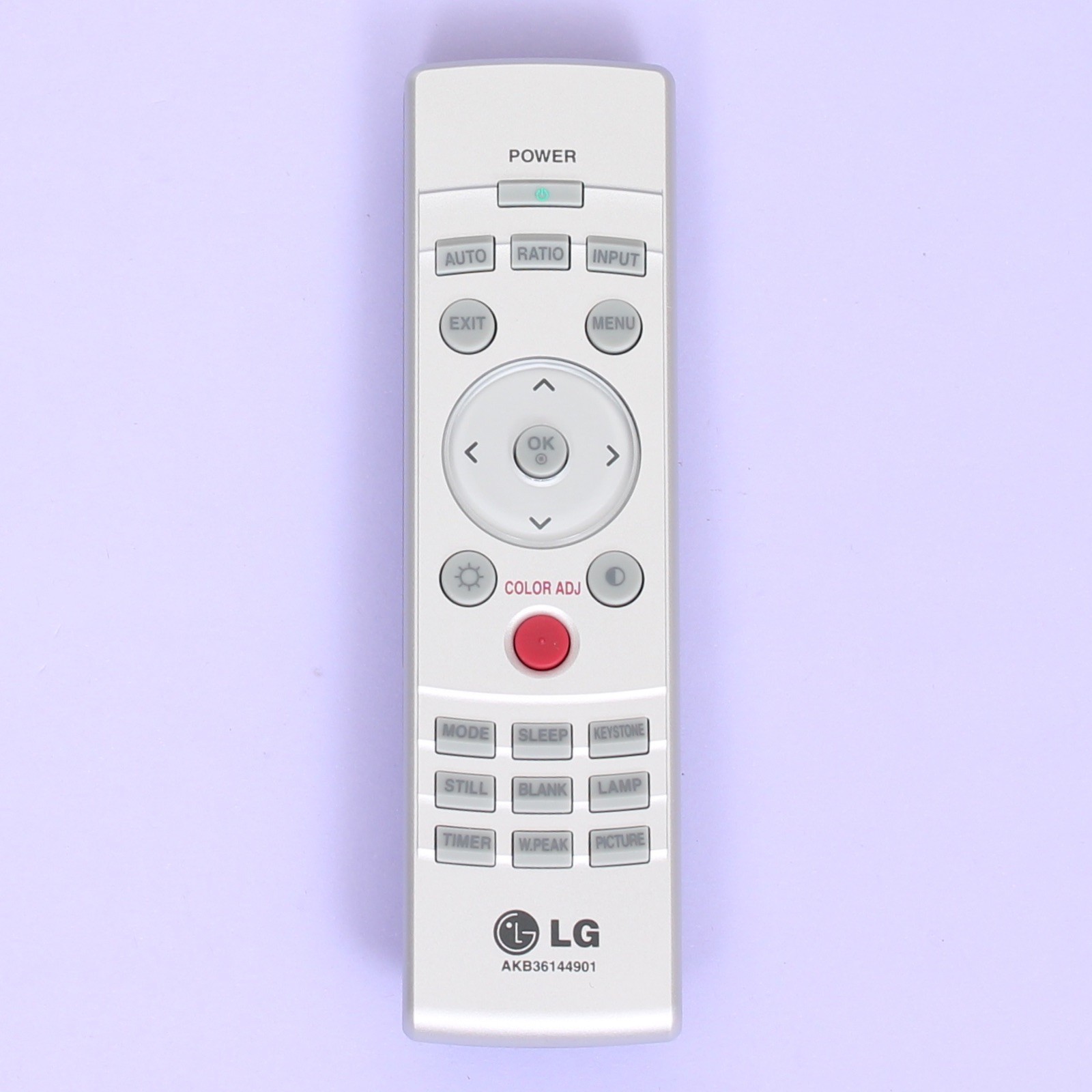 Genuine Original LG AKB36144901 Projector Remote Control 