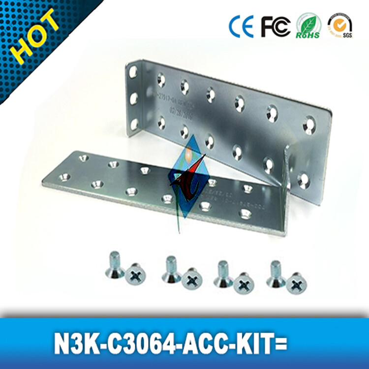 1 pair NEW N3K-C3064-ACC-KIT Rack Mount Kit For Cisco N3K-C3064PQ-10GX