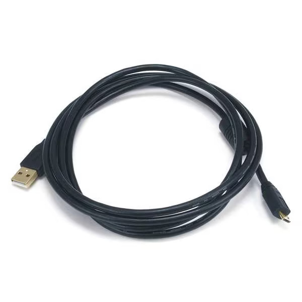 Monoprice Standard USB Cable,Black,6ft L 5458 Monoprice 5458 844660054580