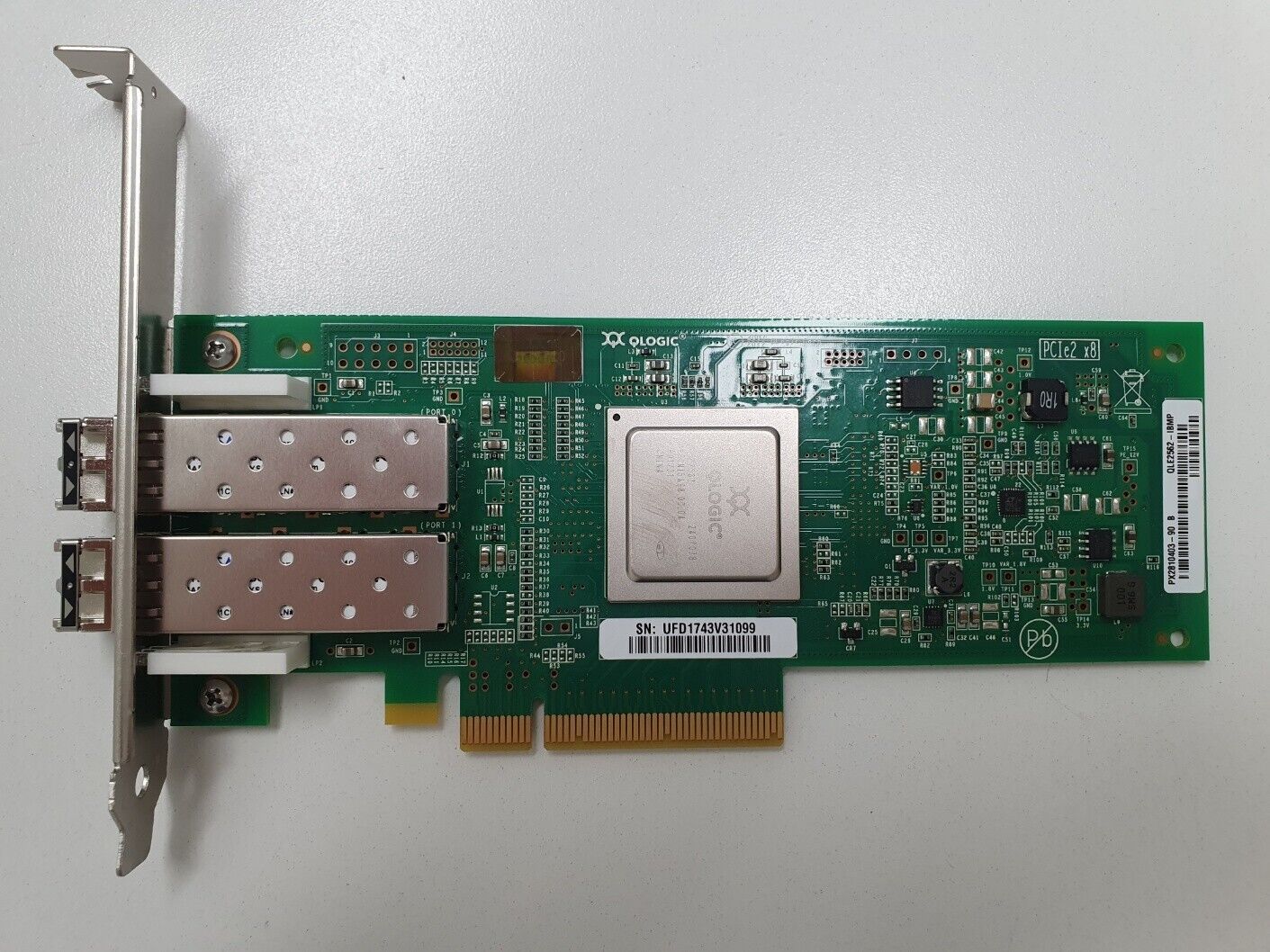 #EN0G (FRU : 00WT111) IBM PCIe2 8Gb 2-Port Fibre Channel Card