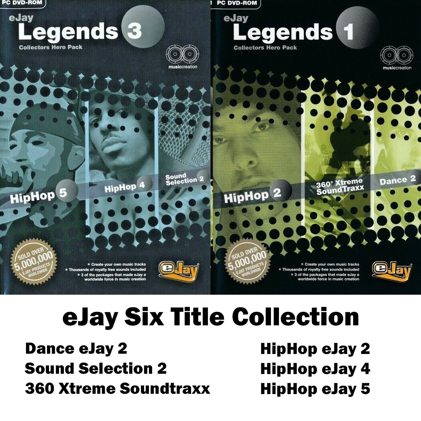 eJay Collection - Dance 2 - HipHop 2,4,5 - Sound Selection 2 - 360° Xtreme Sound