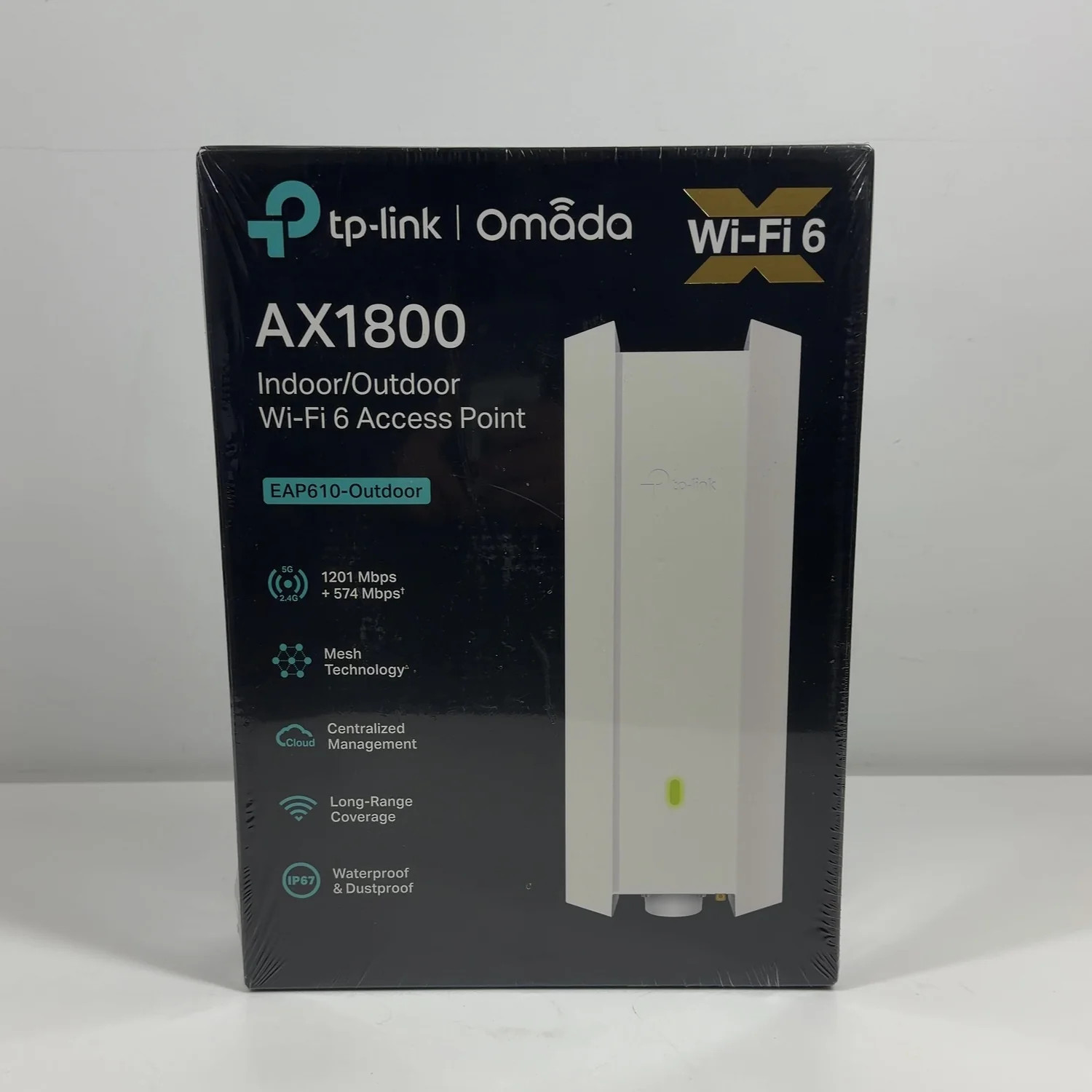 New TP-Link AX1800 Dual Band WiFi 6 0153800841 Access Point