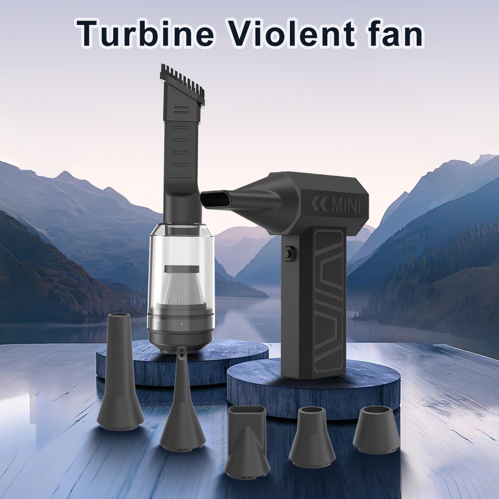 Turbo Air Blower 130000RPM Air Duster 52m/s Wind Mini Violent Fan Brushless
