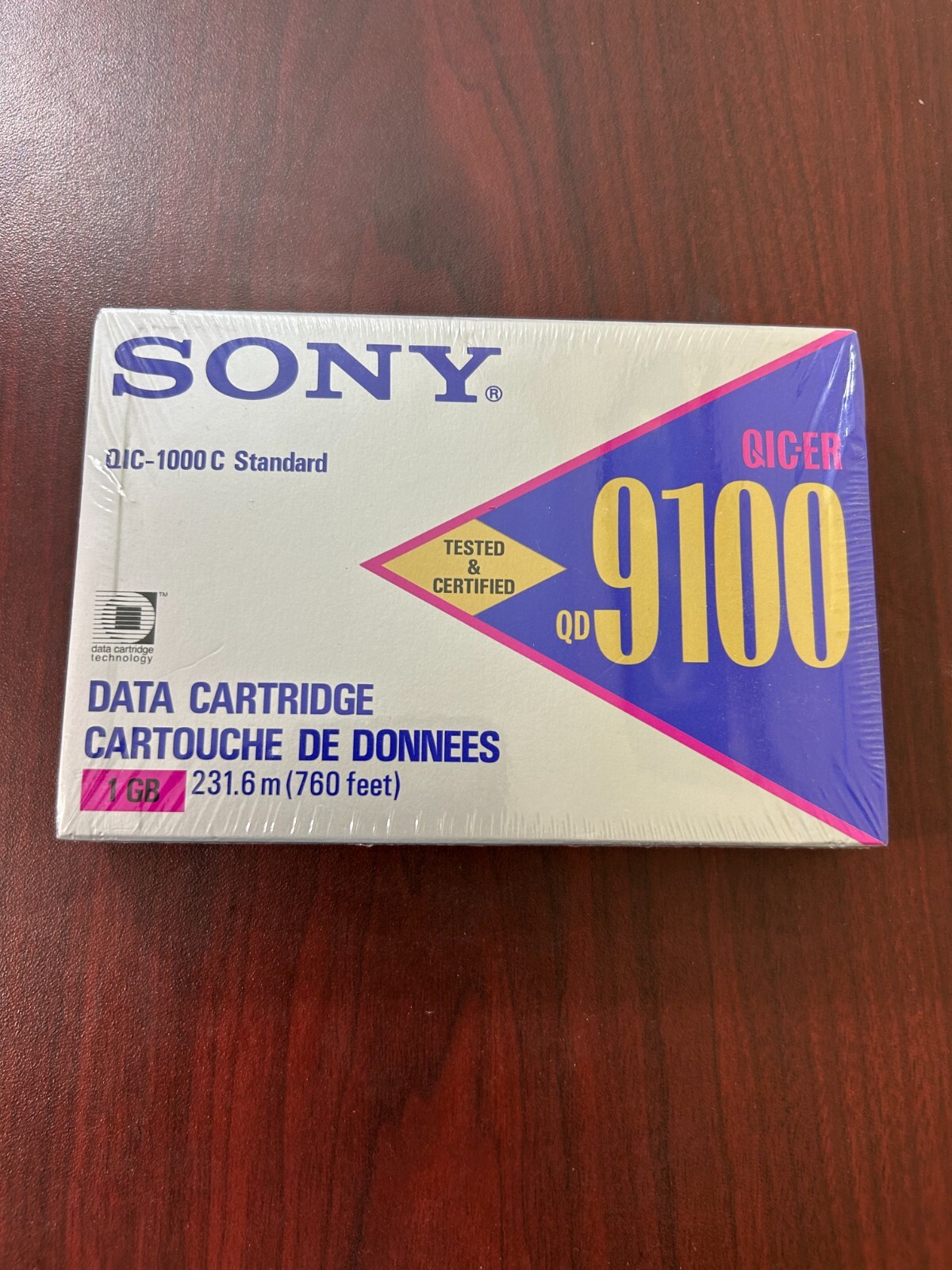 SONY QD-9100 MAGNUS 1.0 GB QIC-1000 Data Tape Cartridge DC-9100. NEW