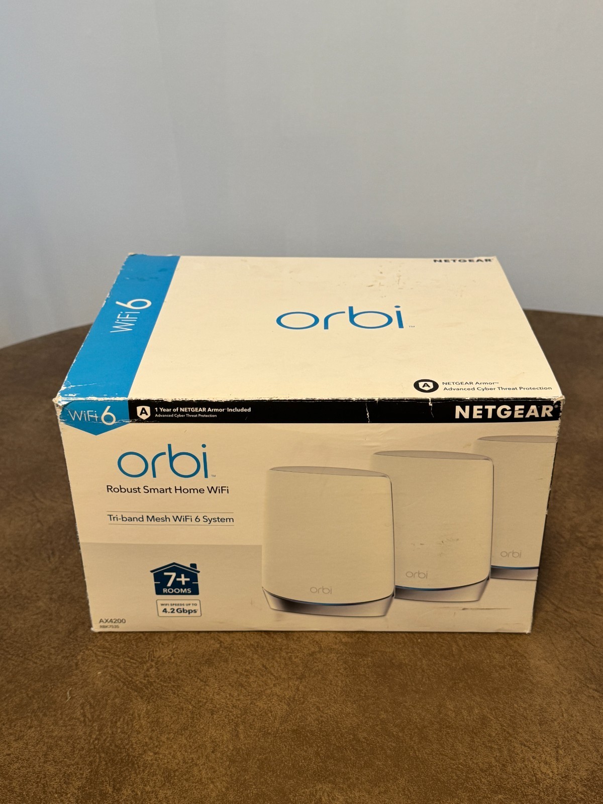 NETGEAR RBK753S Orbi WiFi 6 System Router - Open Box