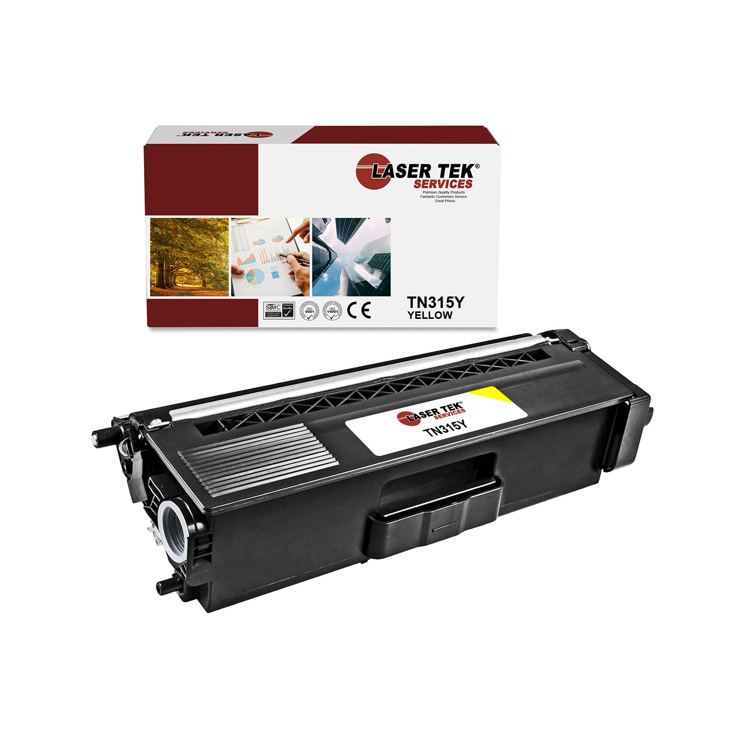LTS TN-315 Yellow Compatible for Brother HL4150cdn 4570cdw Toner Cartridge
