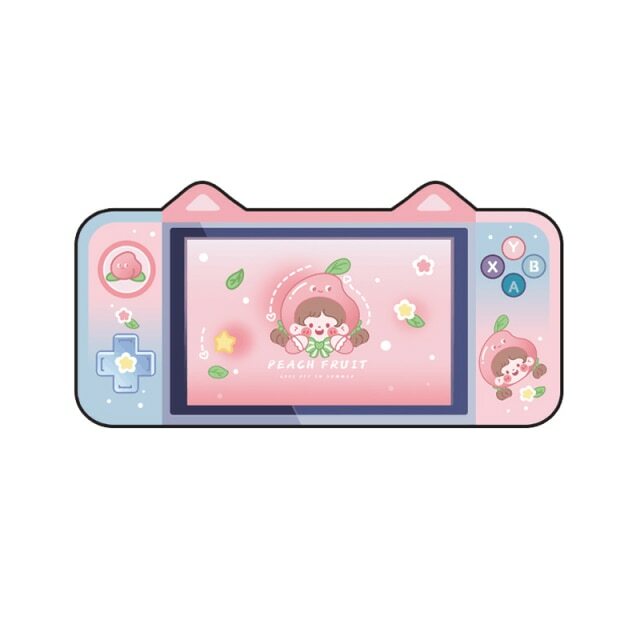 Kawaii Cute Cartoon Cat Ears Mouse Pad Big Computer Keyboard Desk Mat Large 