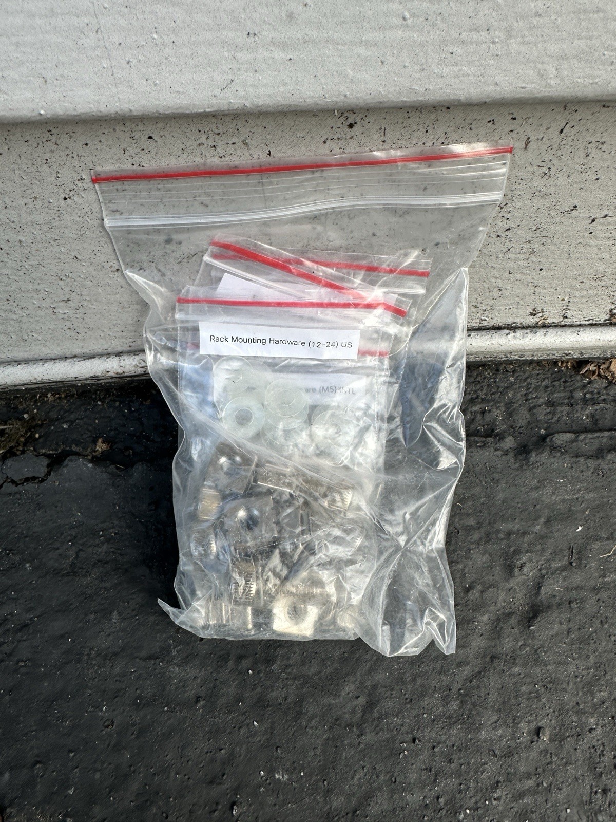 Lot of 9 Rack Mounting Hardware Kits M5 M6 12-24 Screws Cage Nuts Washers – New