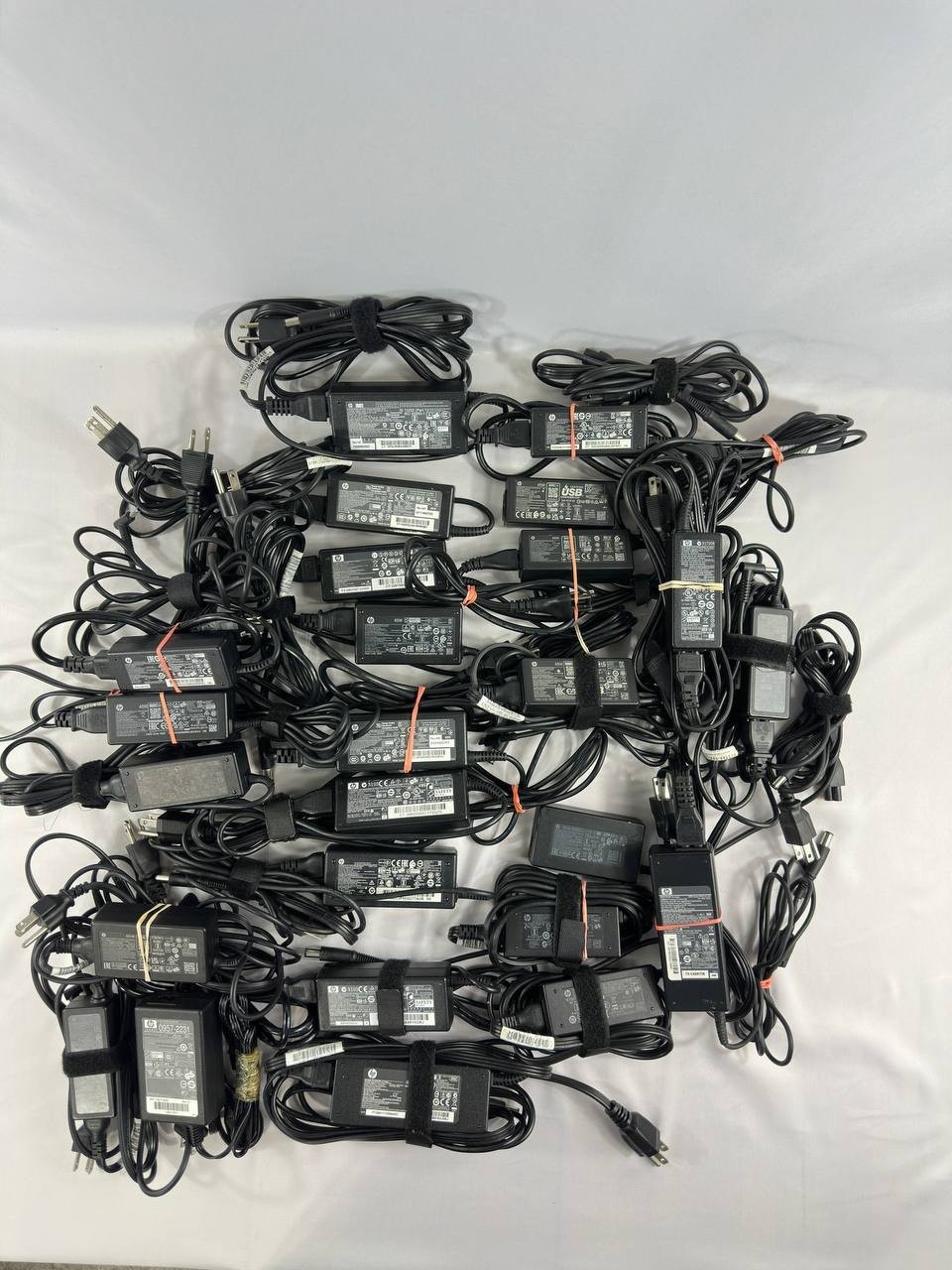 Lot of 25 OEM HP AC Power Adapters / Laptop Charger / Mixed Models
