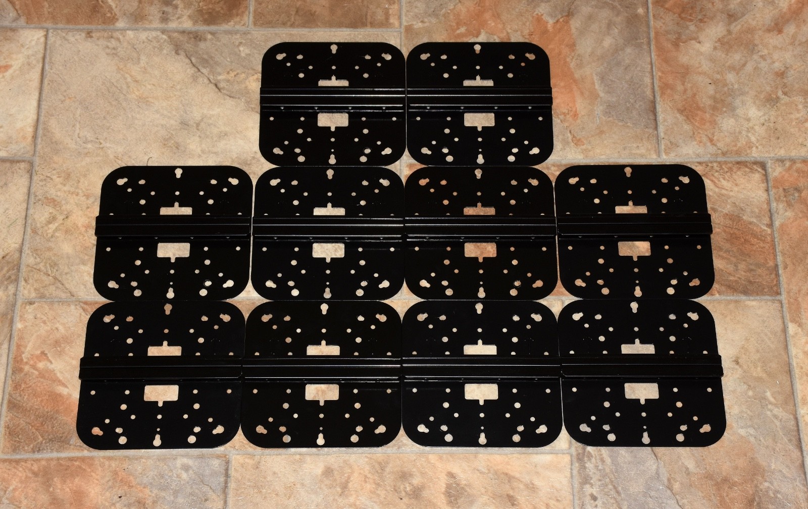 Lot of 10 HPE Aruba R1C72A AP-MNT-MP10-E Type E AP Mount Brackets