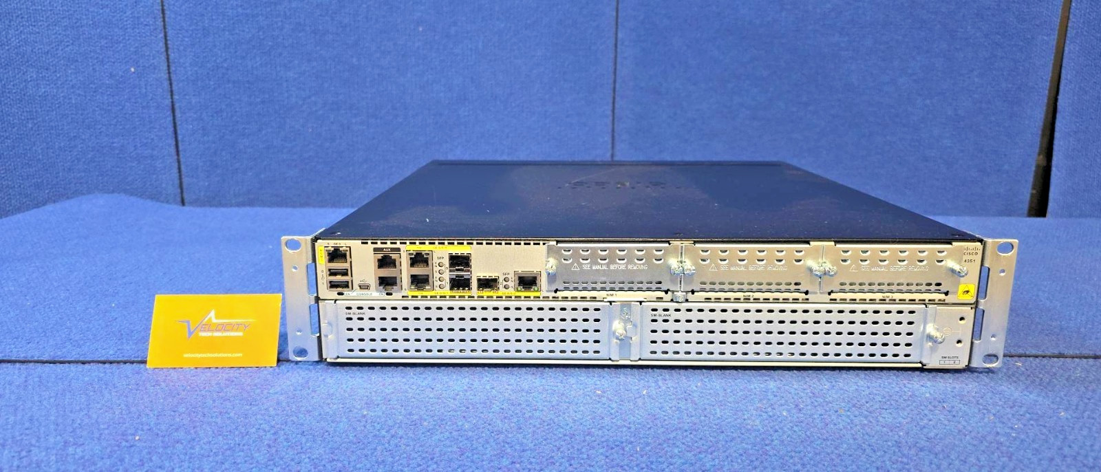 Cisco ISR4351/K9 V02 Rack Mountable Router No Cables