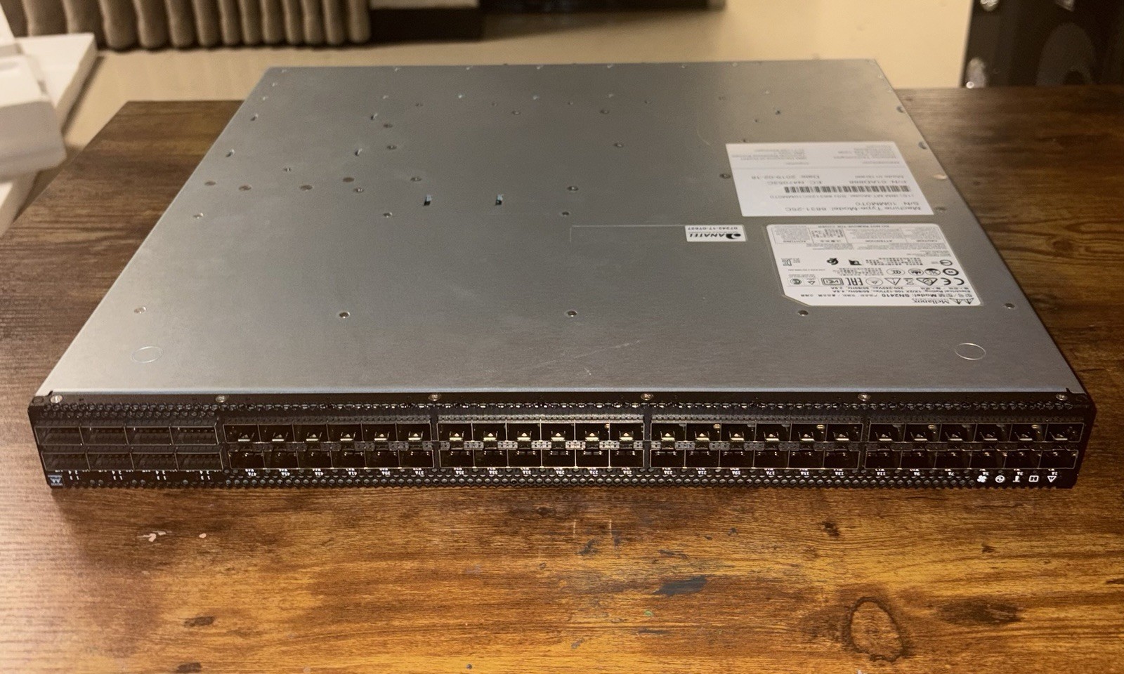 Mellanox SN2410 MSN2410 48P 25GbE + 8P 100GbE Ethernet Switch IBM 8831-25C