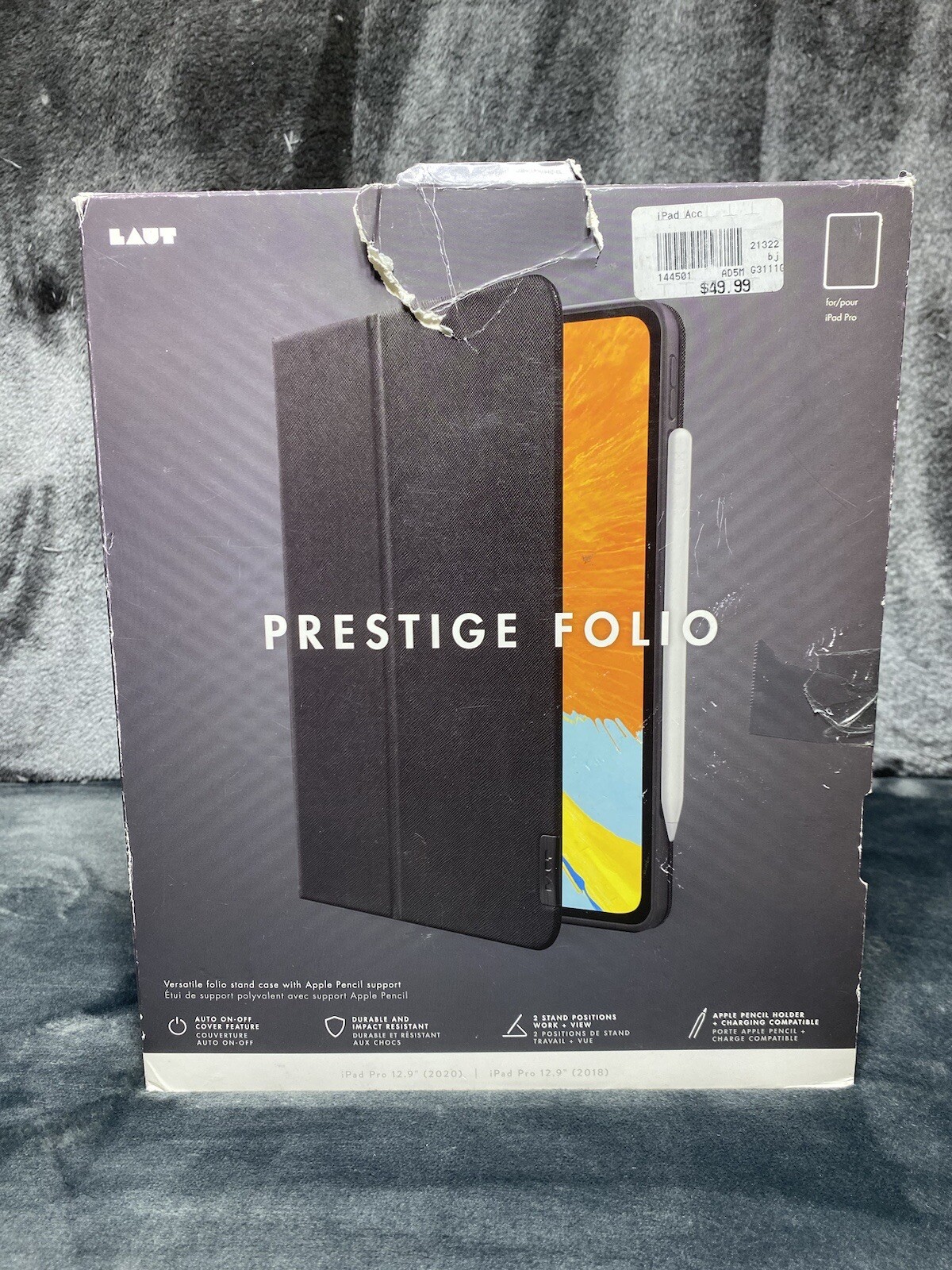 LAUT "Prestige" iPad Pro 12.9" (2018-2021) Folio Standing Protective Case