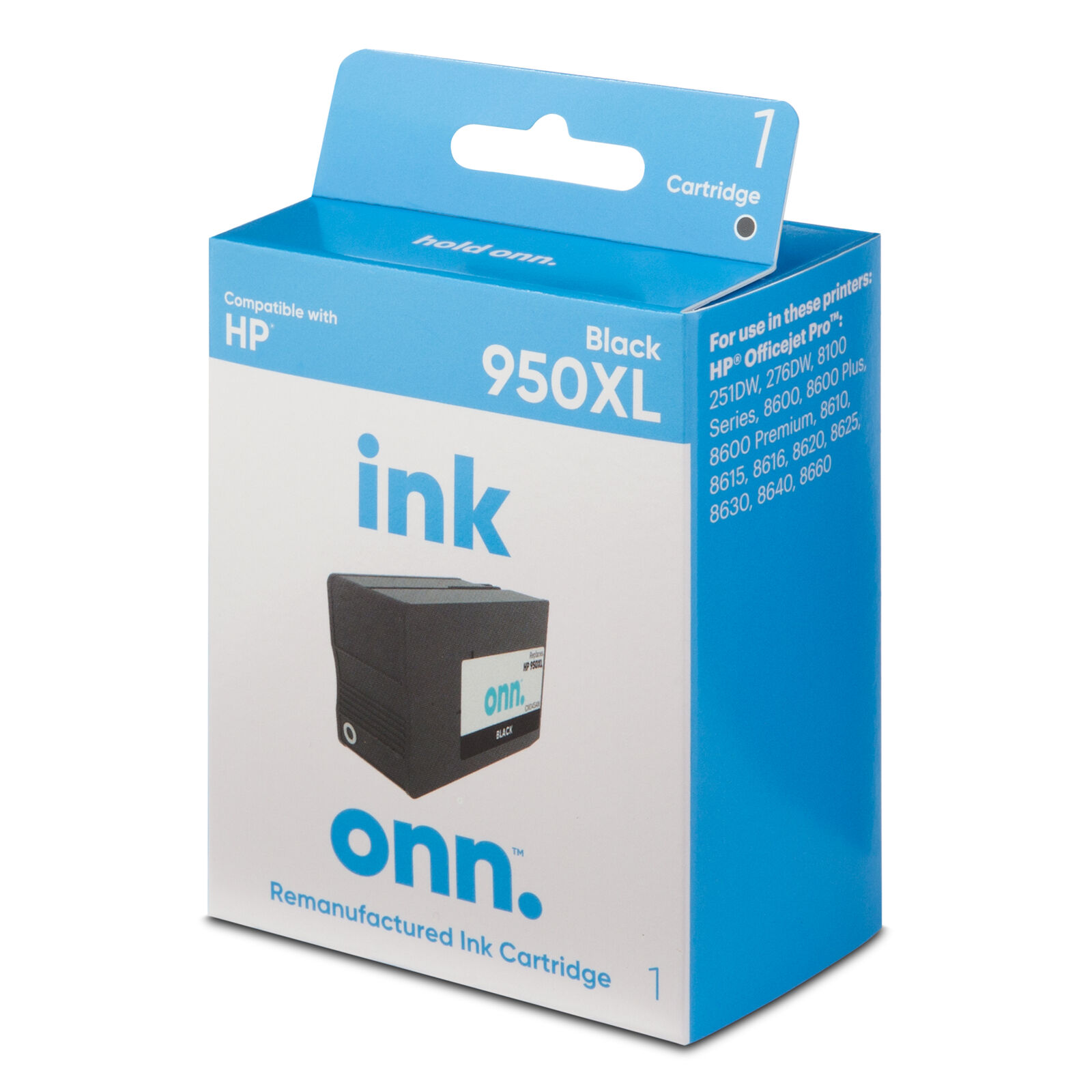New onn. 100006048 950XL Ink Cartridge Black - EXP  SEPT 2021