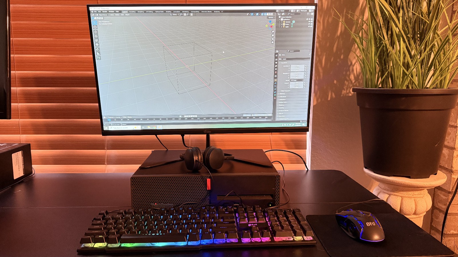 LENOVO GAMING DESKTOP COMPUTERS Intel 3.8GHz 16GB RAM, Nvidia, 24" Monitor