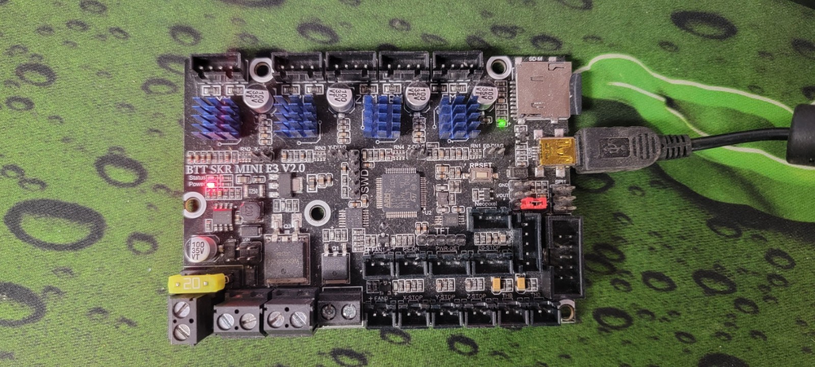 BTT BIGTREETECH SKR MINI E3 V12 32 Bit Control Board 3D Printer w/ 1gb Micro SD