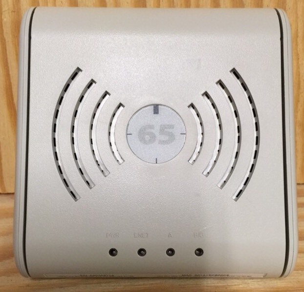 Lot of 4 Aruba Networks AP65 Wireless Network Access Points.