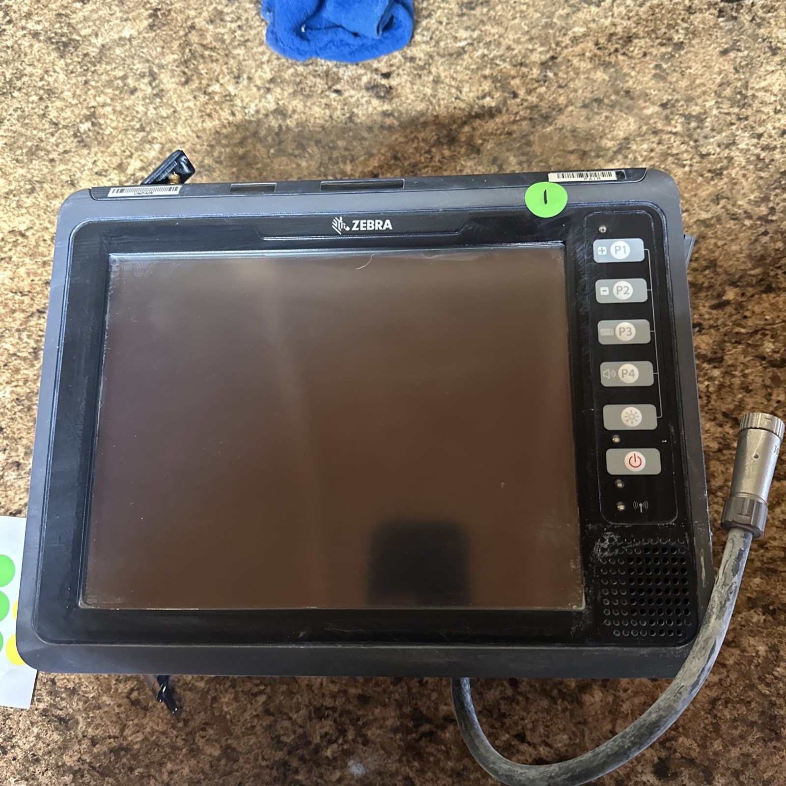 Zebra VC70N0 Ultra-Rugged Vehicle-Mount Mobile Computer Used Parts Only (#1)