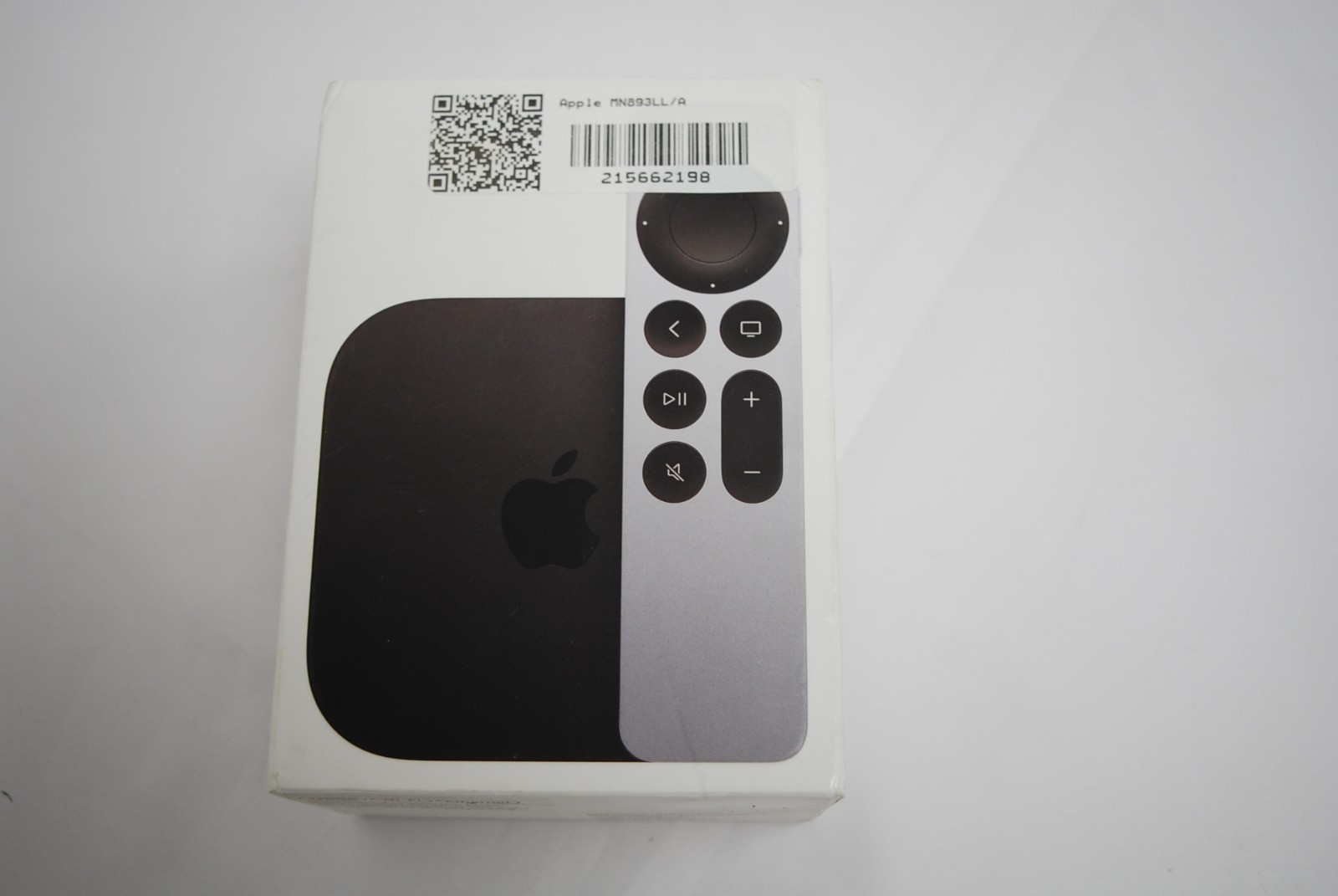 Empty Box Only Apple TV 4K 128GB Model MN893LL/A Empty Box