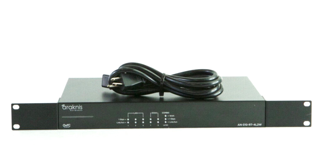 Araknis AN-310-RT-4L2W Dual WAN Gigabit VPN Router Firewall for Control4