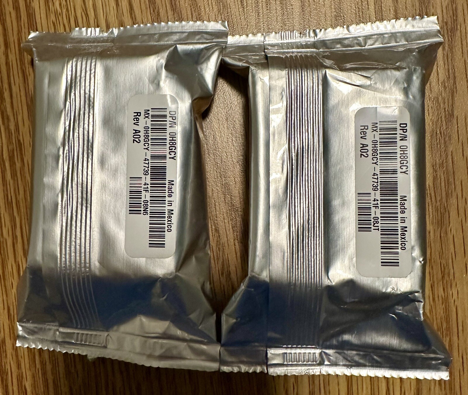2 Genuine Dell Ink Series 34 Black Ink Cartridge H8GCY / 14N1722 OEM New Sealed