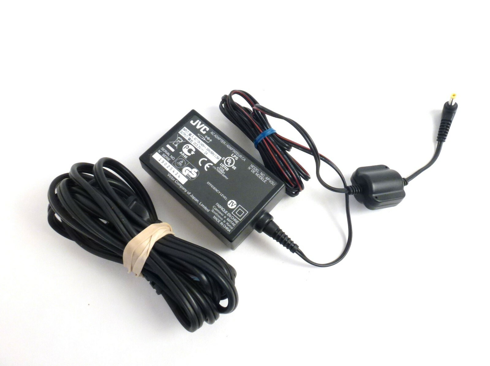 JVC original AC ADAPTER MODEL:AP-V3U