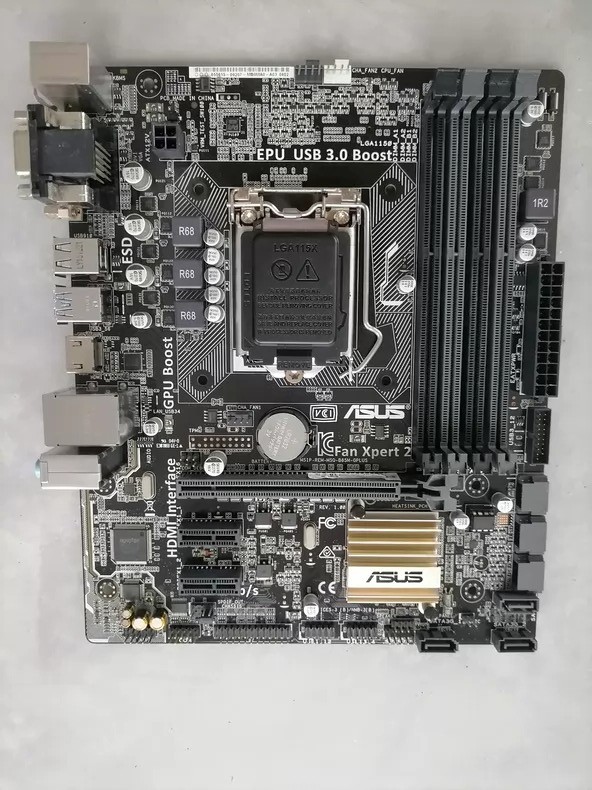 FOR ASUS B85M-G PLUS Motherboard 32G B85 LGA1150 VGA+DVI+HDMI