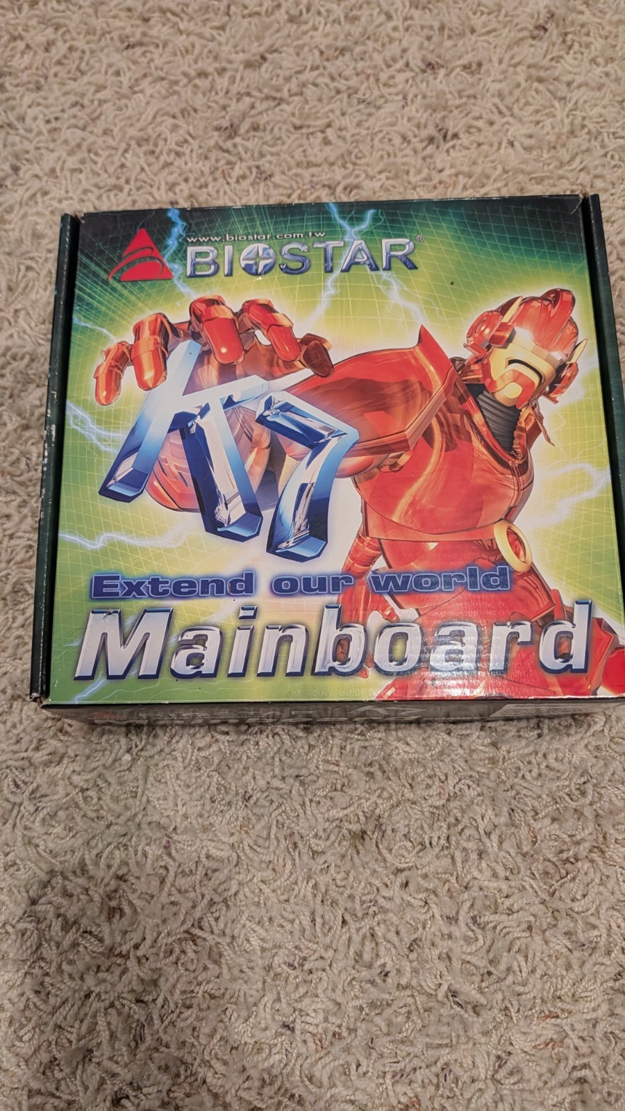 Biostar M7VIG 400 Motherboard, Tested & Working. See Description For CPU Info 