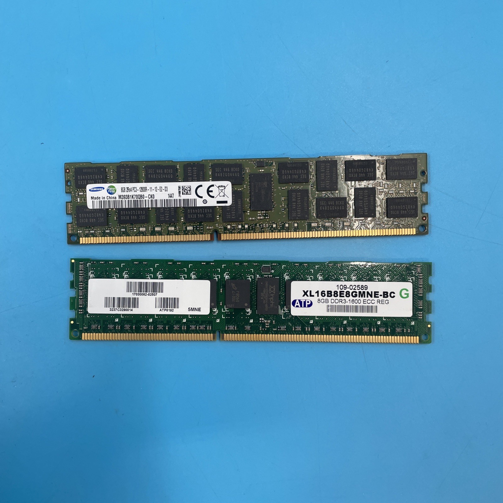 (LOT OF 47) *MIXED BRANDS* 8GB PC3 *MIXED SPEEDS* RDIMM/ECC DDR3 Server RAM