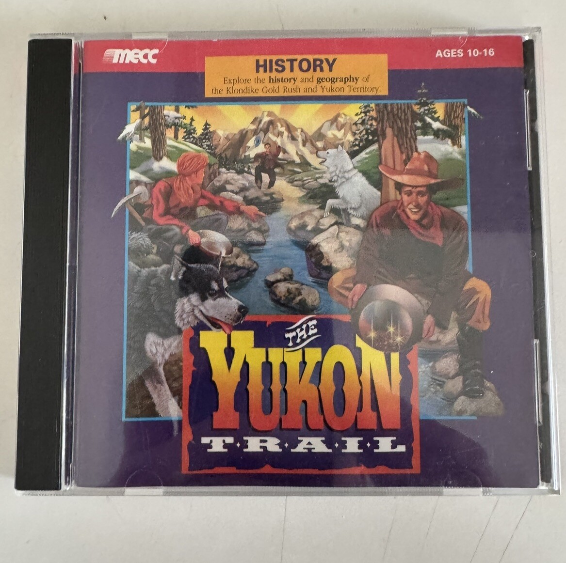 MECC The Yukon Trail (PC CD-ROM, 1994) For Macintosh or Windows 